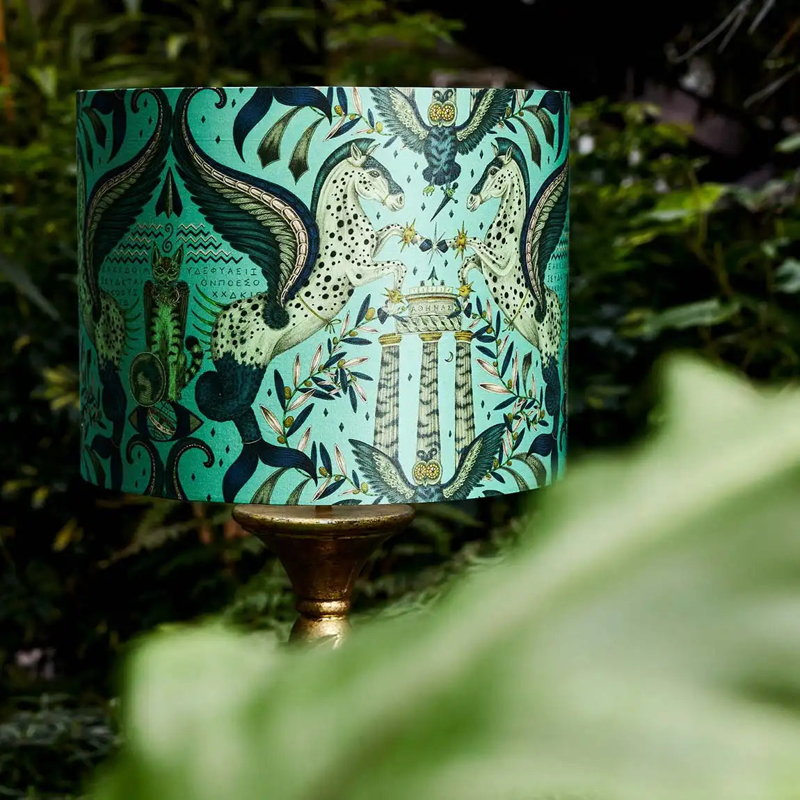 Small silk lamp top shades