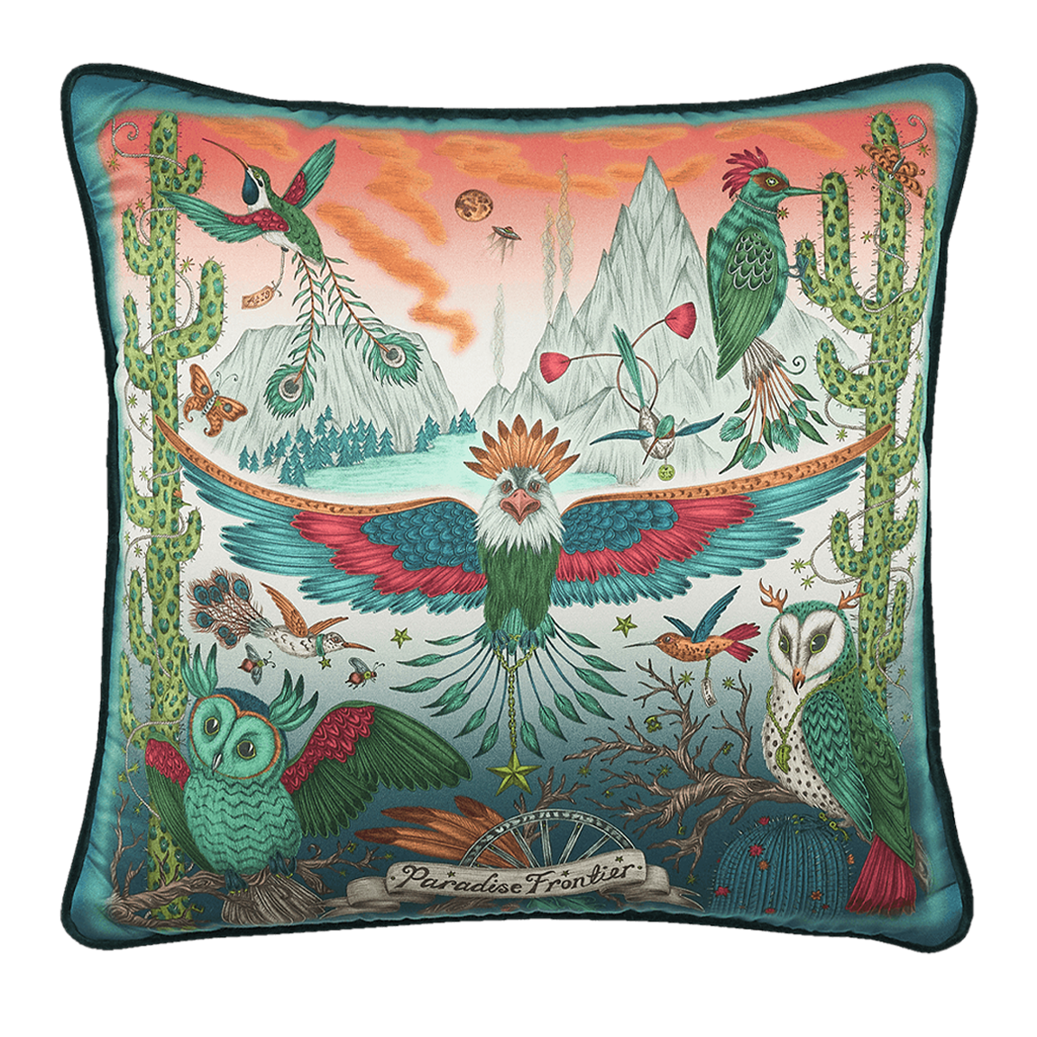 Frontier Silk Cushion