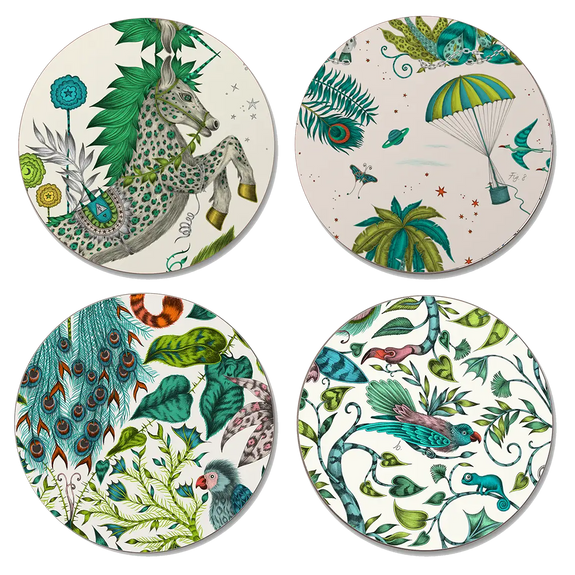 The Lime Coasters - Set of 4