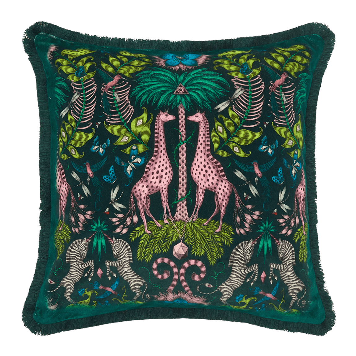 Emma J Shipley Kruger Luxury Velvet Cushion