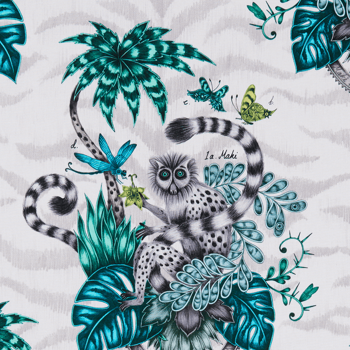 Lemur Cotton Satin Made-to-Measure Curtains