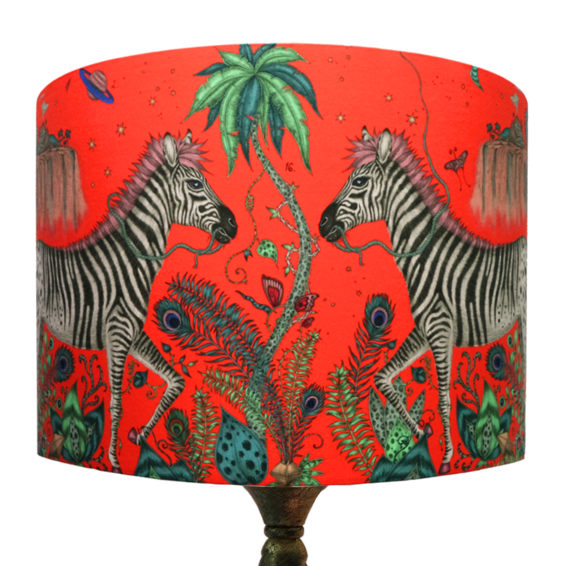 Lost World Silk Lampshade - Large