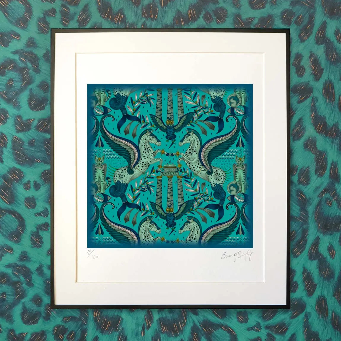 Odyssey Mythos Fine Art Print - Peacock