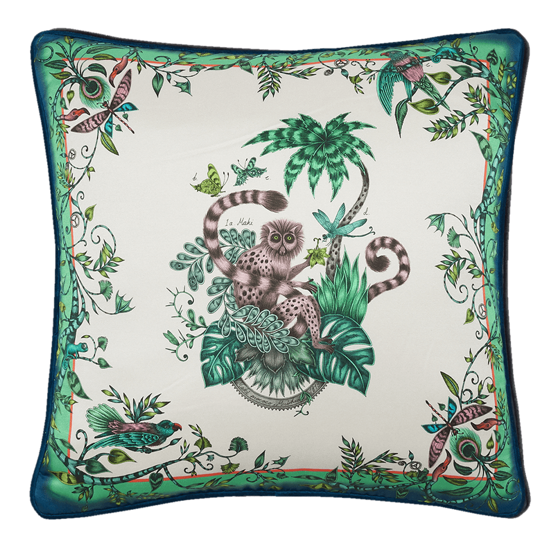 Lemur Silk Cushion