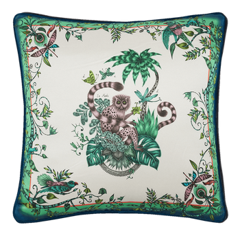 Lemur Silk Cushion