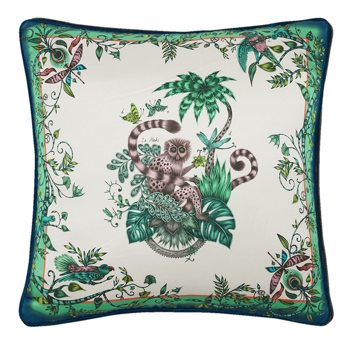 Lemur Silk Cushion