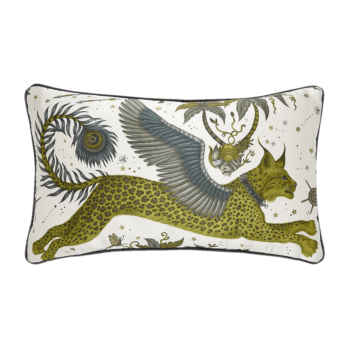 Lynx Silk Bolster Cushion