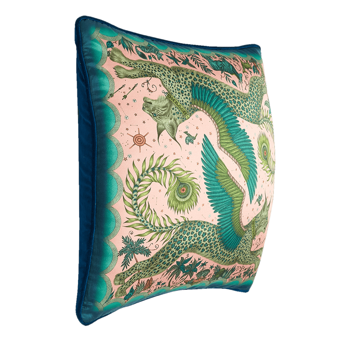 Lynx Silk Cushion