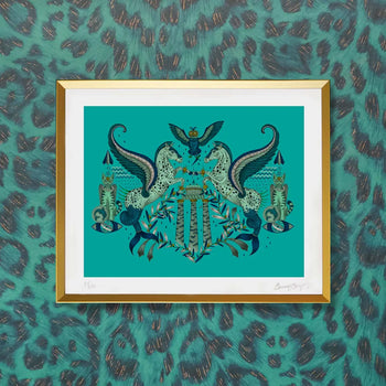 Odyssey Fine Art Motif Print - Peacock