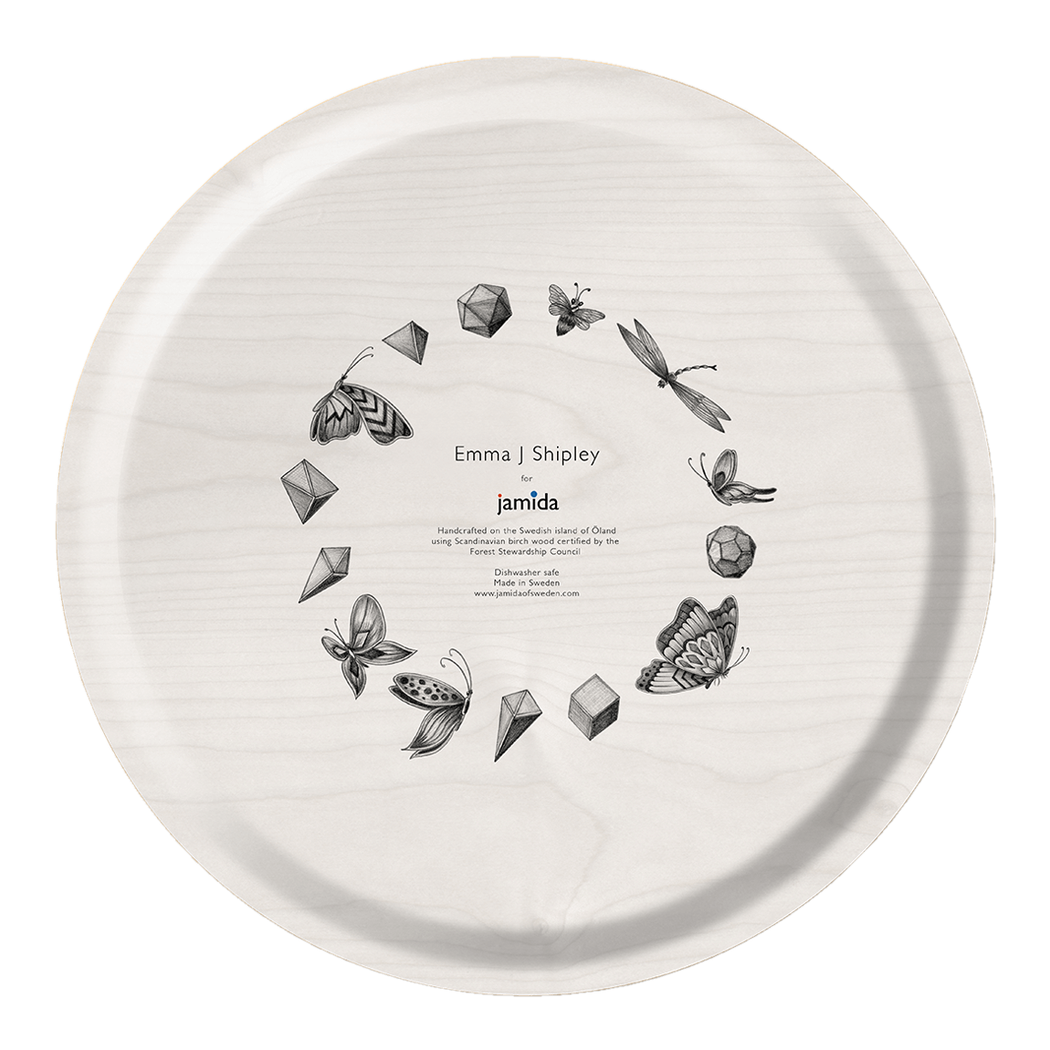 Lynx Round Tray