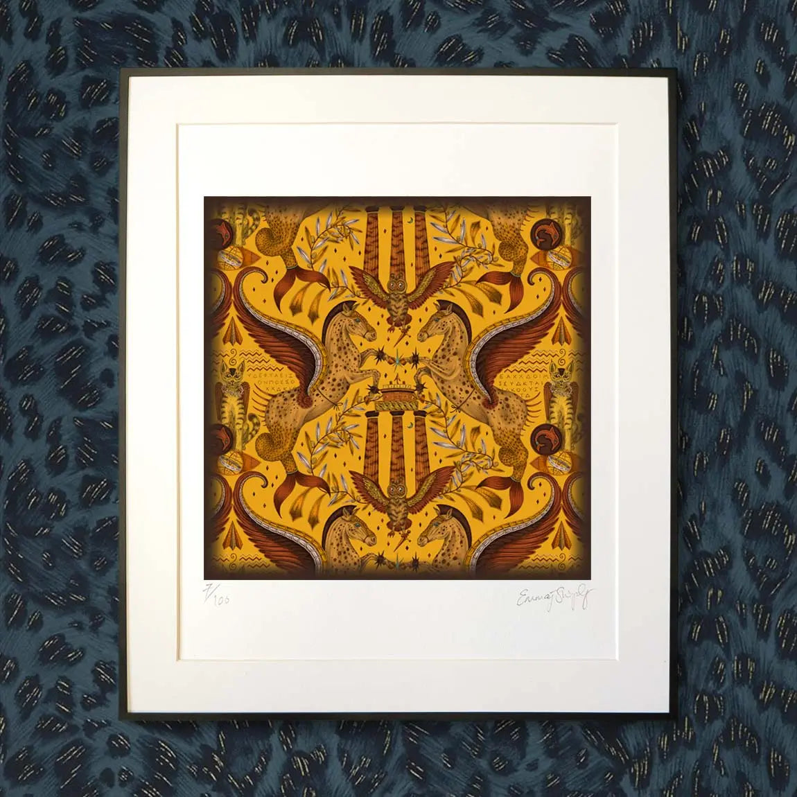 Odyssey Mythos Fine Art Print - Gold