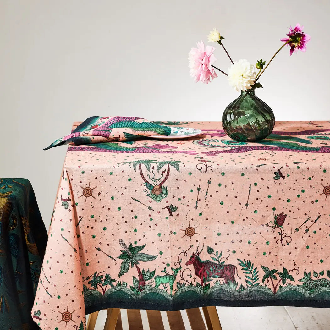 Lynx Linen Tablecloth