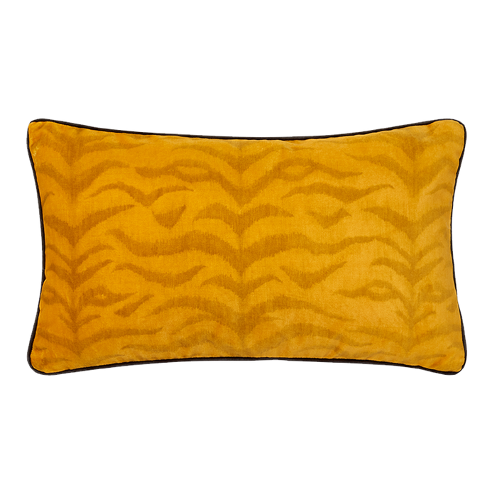 Tigerstripe Luxury Velvet Bolster Cushion