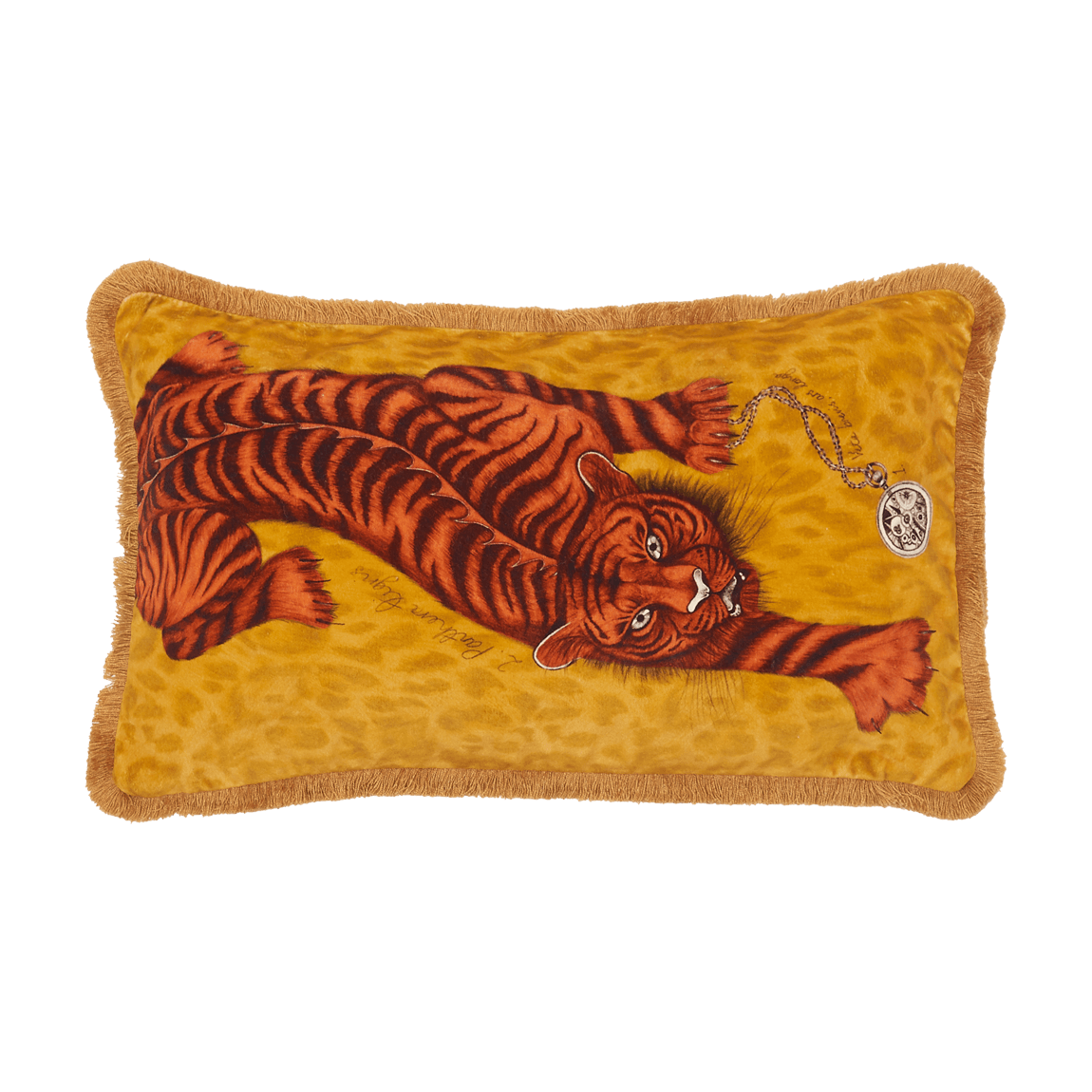 Tigris Luxury Velvet Bolster Cushion