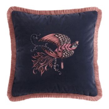 Audubon Velvet Cushion