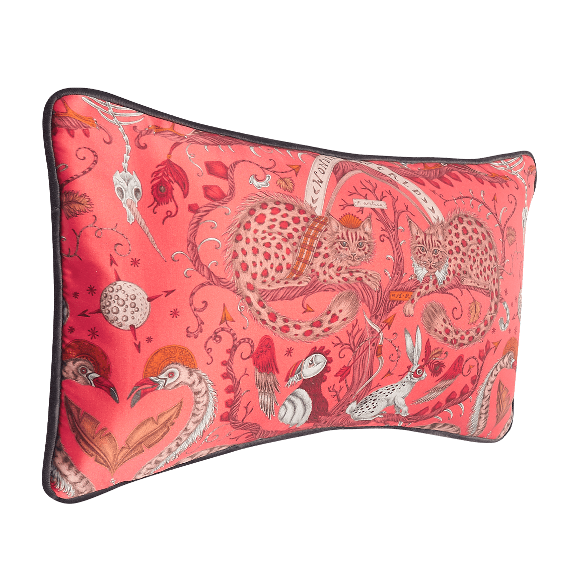 Wonder World Silk Bolster Cushion