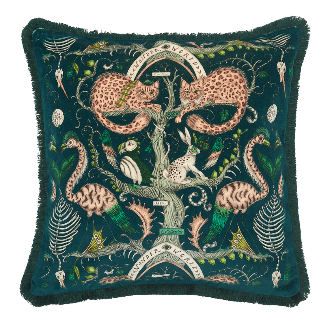 Wonder World Luxury Velvet Cushion