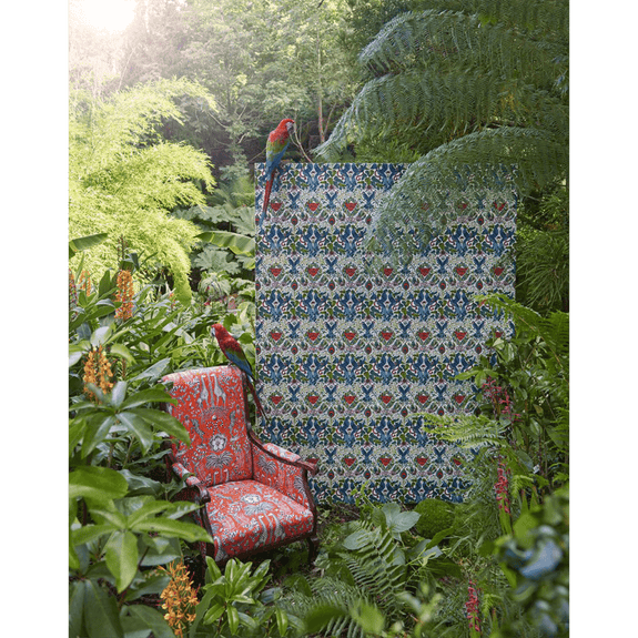 Jungle | A lifestyle image of the Amazon Jungle Wallpaper designed by Emma J Shipley and created by Clarke & Clarke